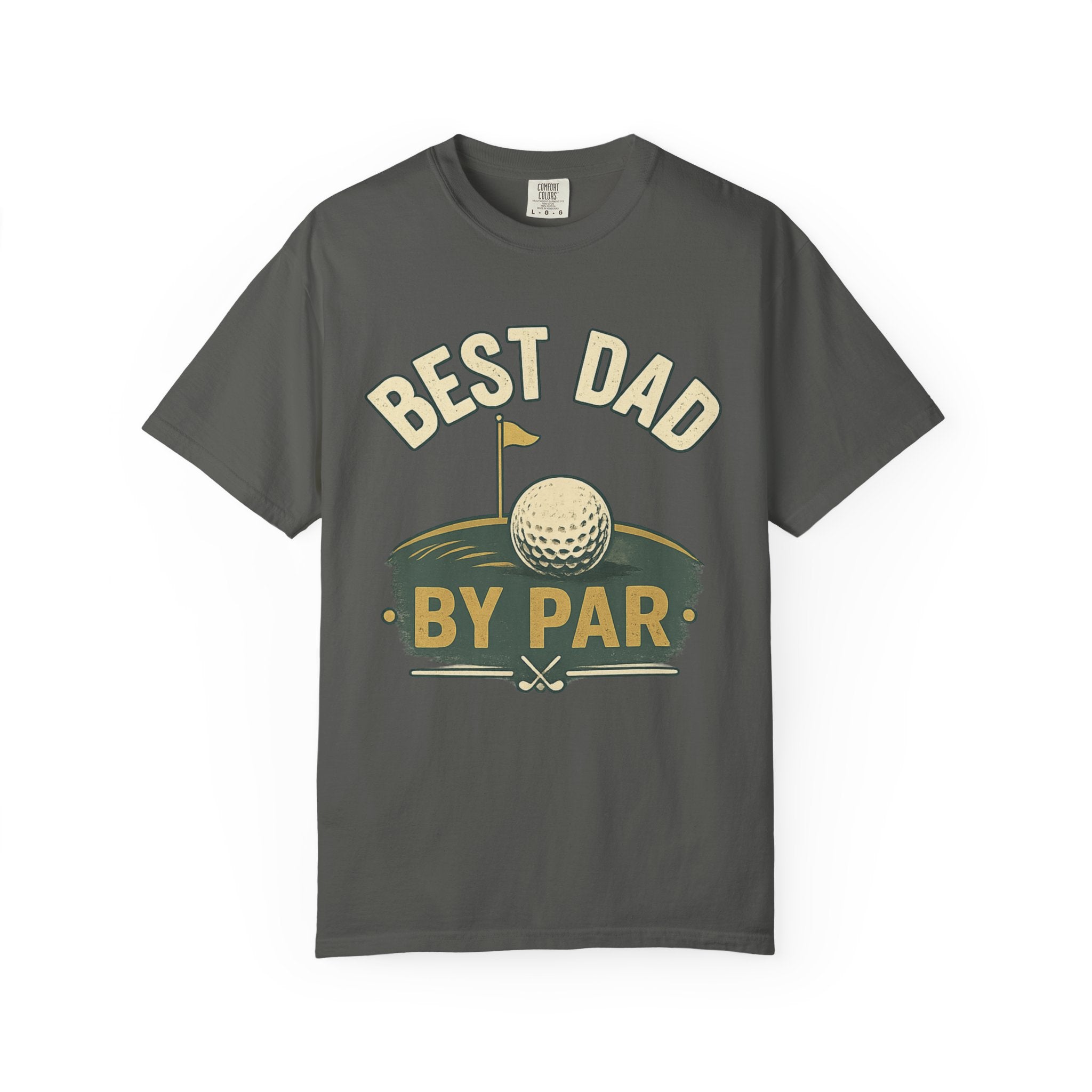 Best Dad By Par Shirt, Funny Golf Dad T-Shirt, Fathers Day Golf Tee, Retro Golf Shirt for Men, Golf Lover Gift, Vintage Dad Shirt