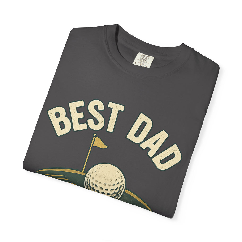 Best Dad By Par Shirt, Funny Golf Dad T-Shirt, Fathers Day Golf Tee, Retro Golf Shirt for Men, Golf Lover Gift, Vintage Dad Shirt