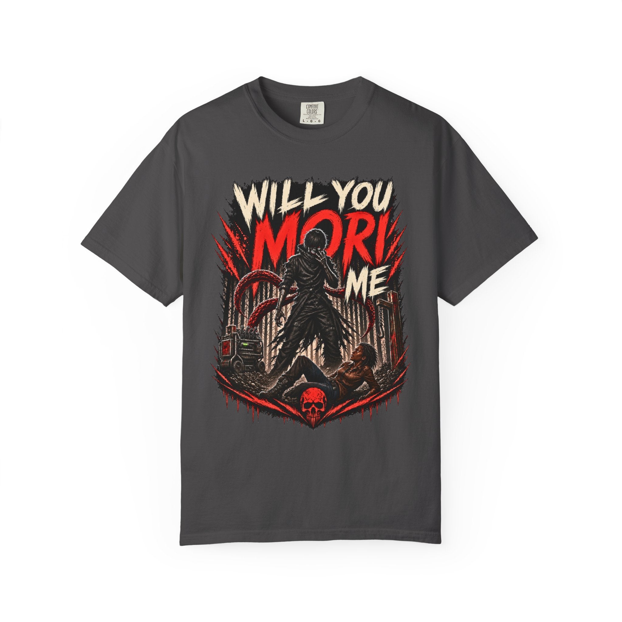 Will You Mori Me Shirt, Horror Gamer Tee, Dead by Daylight Inspired Shirt, DBD Fan Gift, Behaviour Games Horror Tee