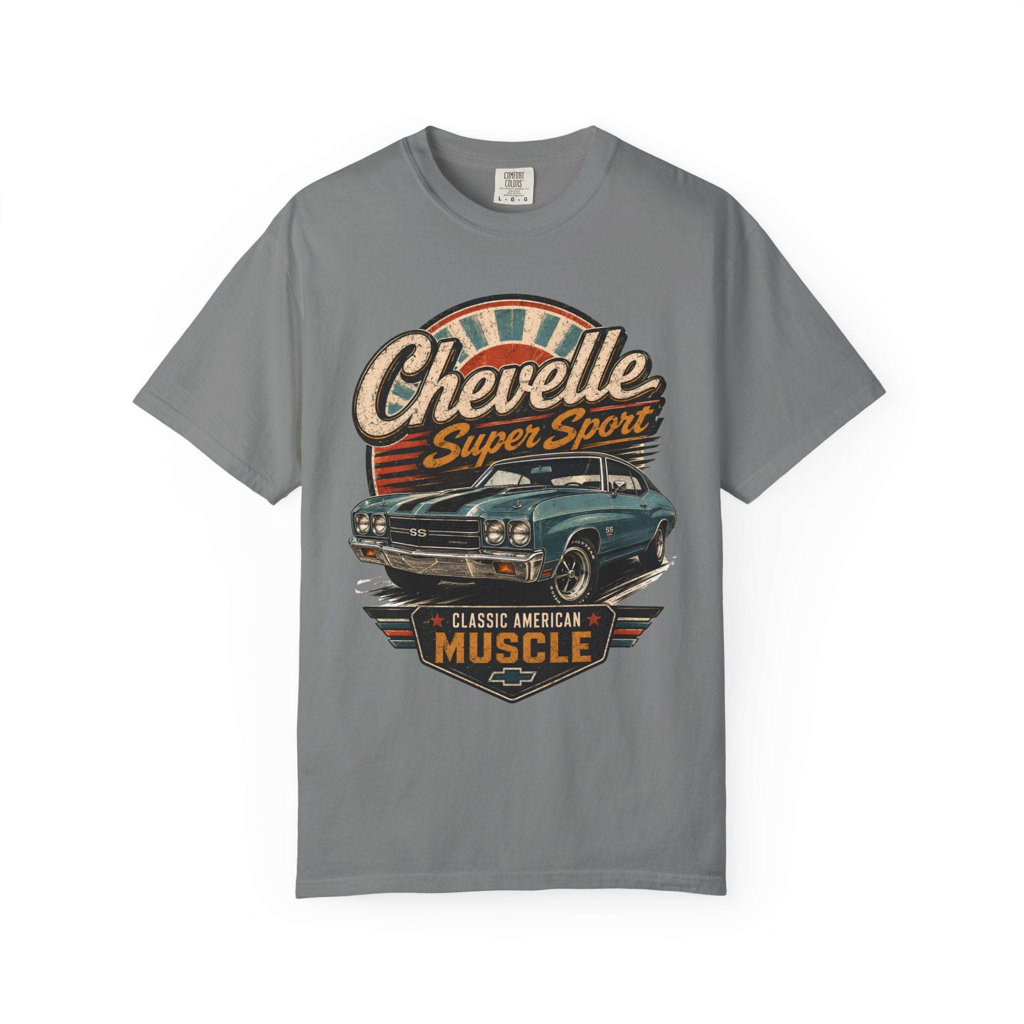 Chevelle Super Sport Classic American Muscle T-Shirt | Vintage Car Graphic