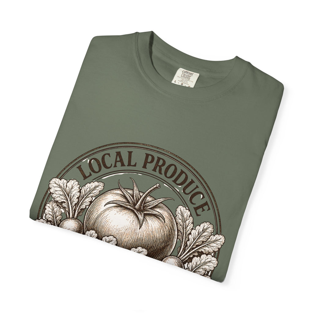 Vintage Local Produce Shirt, Farmers Market Tomato Tee, Heirloom Tomato Radish Graphic Tee, Gerden Lover GIft, Est. 2026 Market Tee