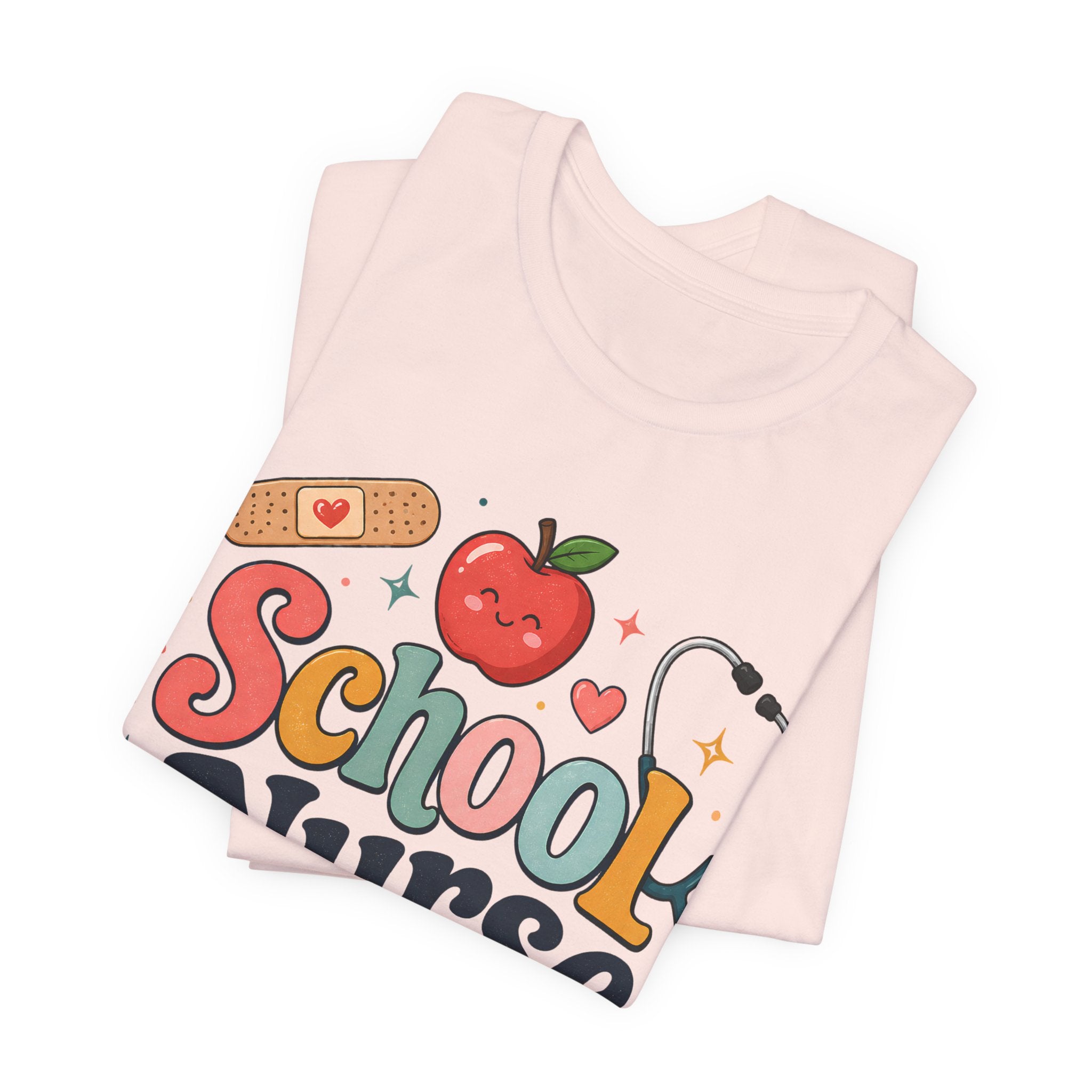 School Nurse Shirt, Cute Nurse Teacher Tee, School Nurse Gift, Nurse Appreciation Shirt, Back to School Nurse Tee, Pediatric Nurse Shirt