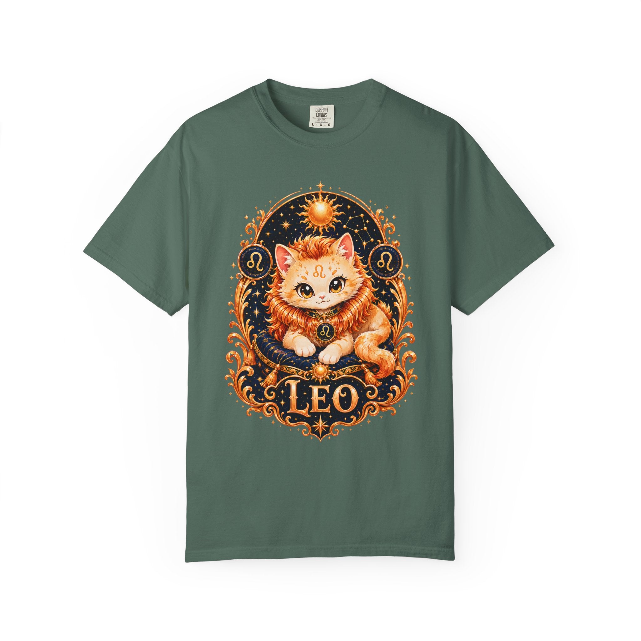 Leo Cat Astrology Shirt | Leo Zodiac T-Shirt