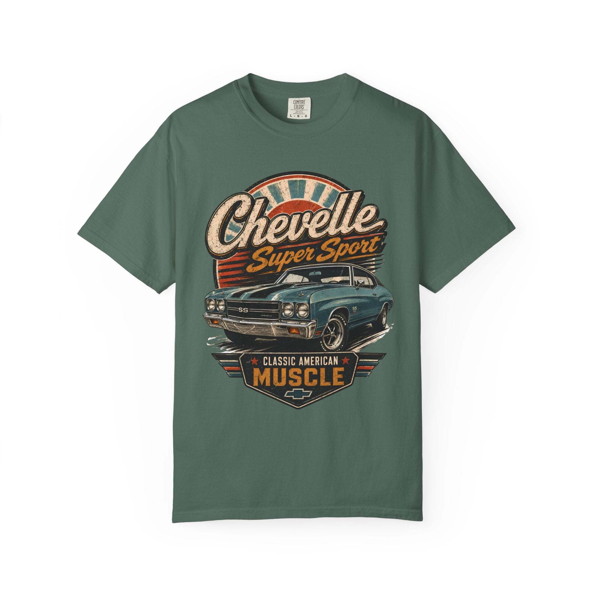 Chevelle Super Sport Classic American Muscle T-Shirt | Vintage Car Graphic