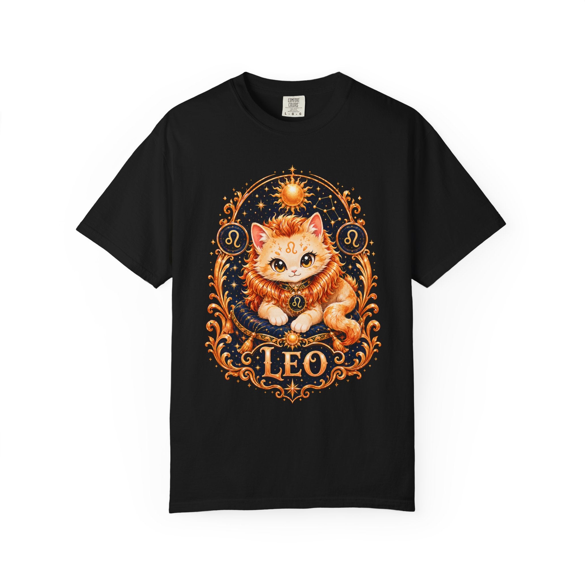 Leo Cat Astrology Shirt | Leo Zodiac T-Shirt