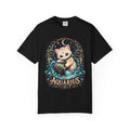 Aquarius Cat horoscope shirt | T-Shirt