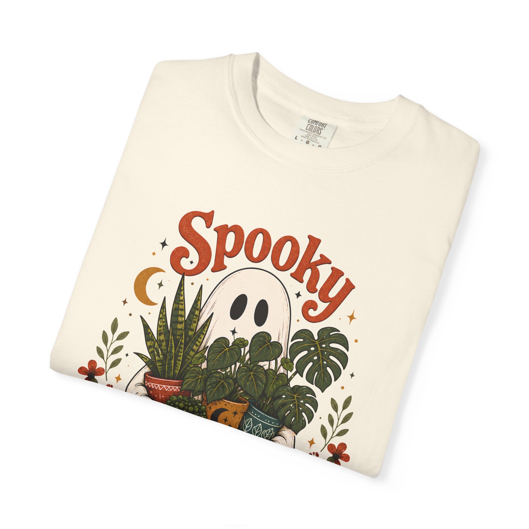 Spooky Plant Lady Halloween Shirt | Cute Pumpkin Potted Plants Tee