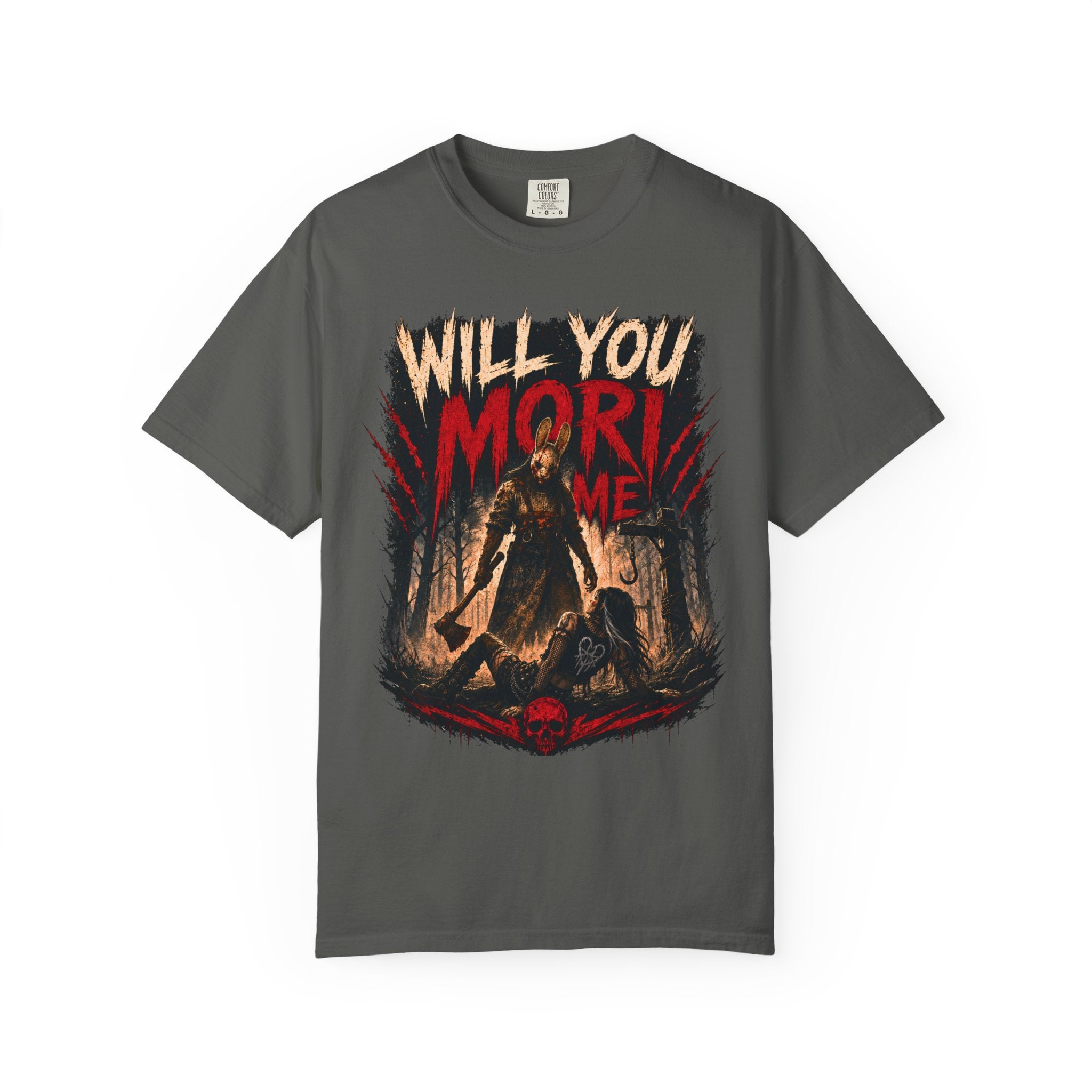 Will You Mori Me Shirt, Horror Gamer Tee, Dead by Daylight Inspired Shirt, DBD Fan Gift, Horror Tee