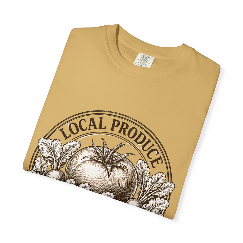 Vintage Local Produce Shirt, Farmers Market Tomato Tee, Heirloom Tomato Radish Graphic Tee, Gerden Lover GIft, Est. 2026 Market Tee