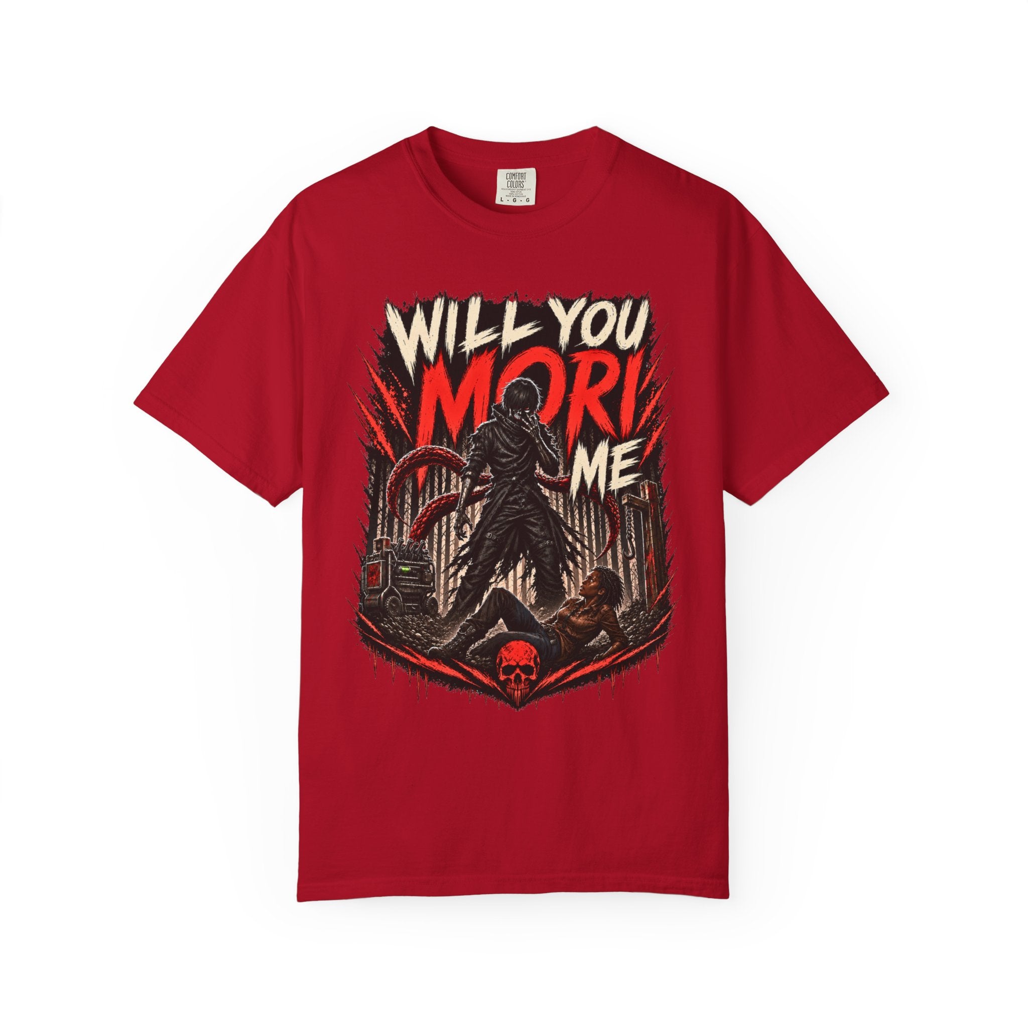 Will You Mori Me Shirt, Horror Gamer Tee, Dead by Daylight Inspired Shirt, DBD Fan Gift, Behaviour Games Horror Tee