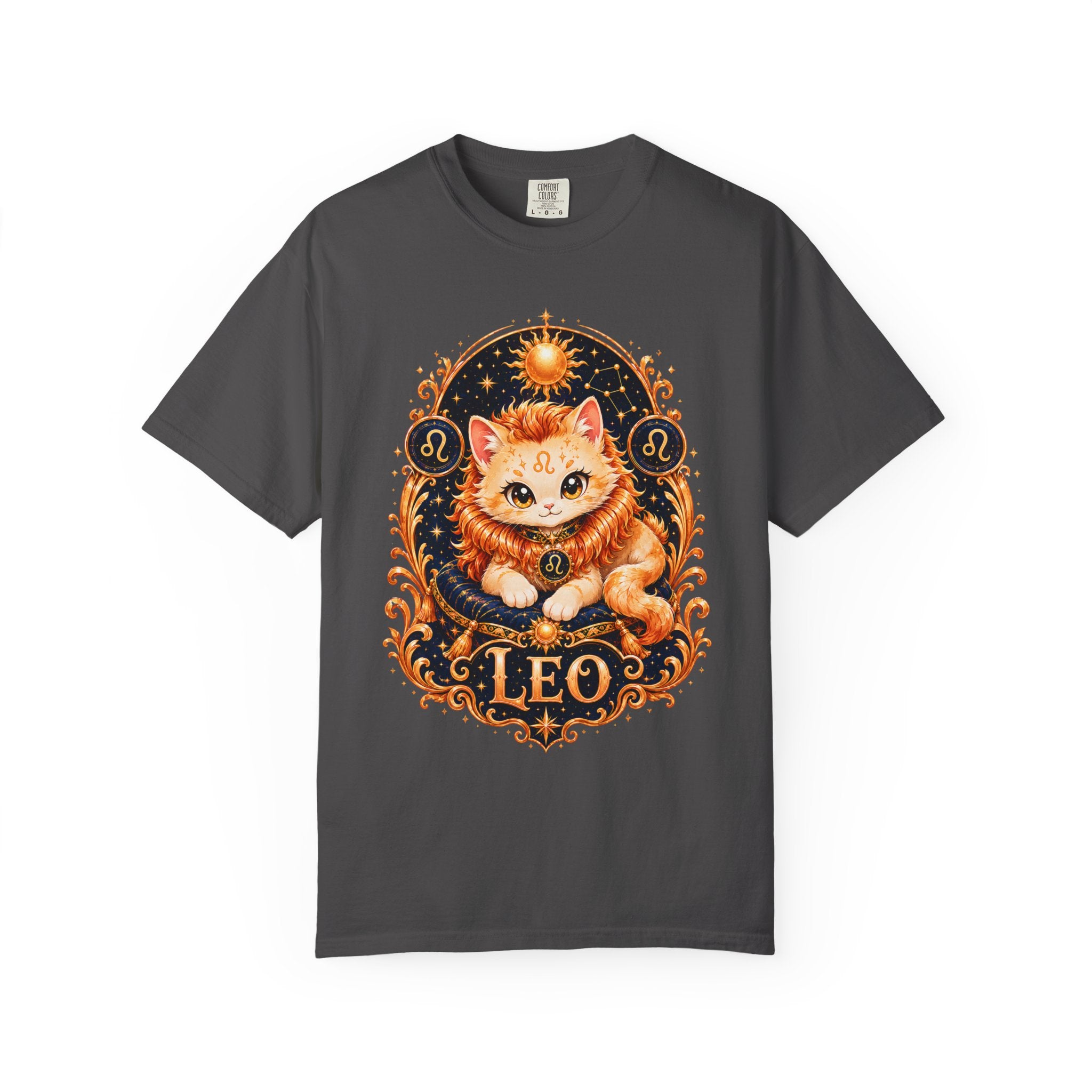 Leo Cat Astrology Shirt | Leo Zodiac T-Shirt