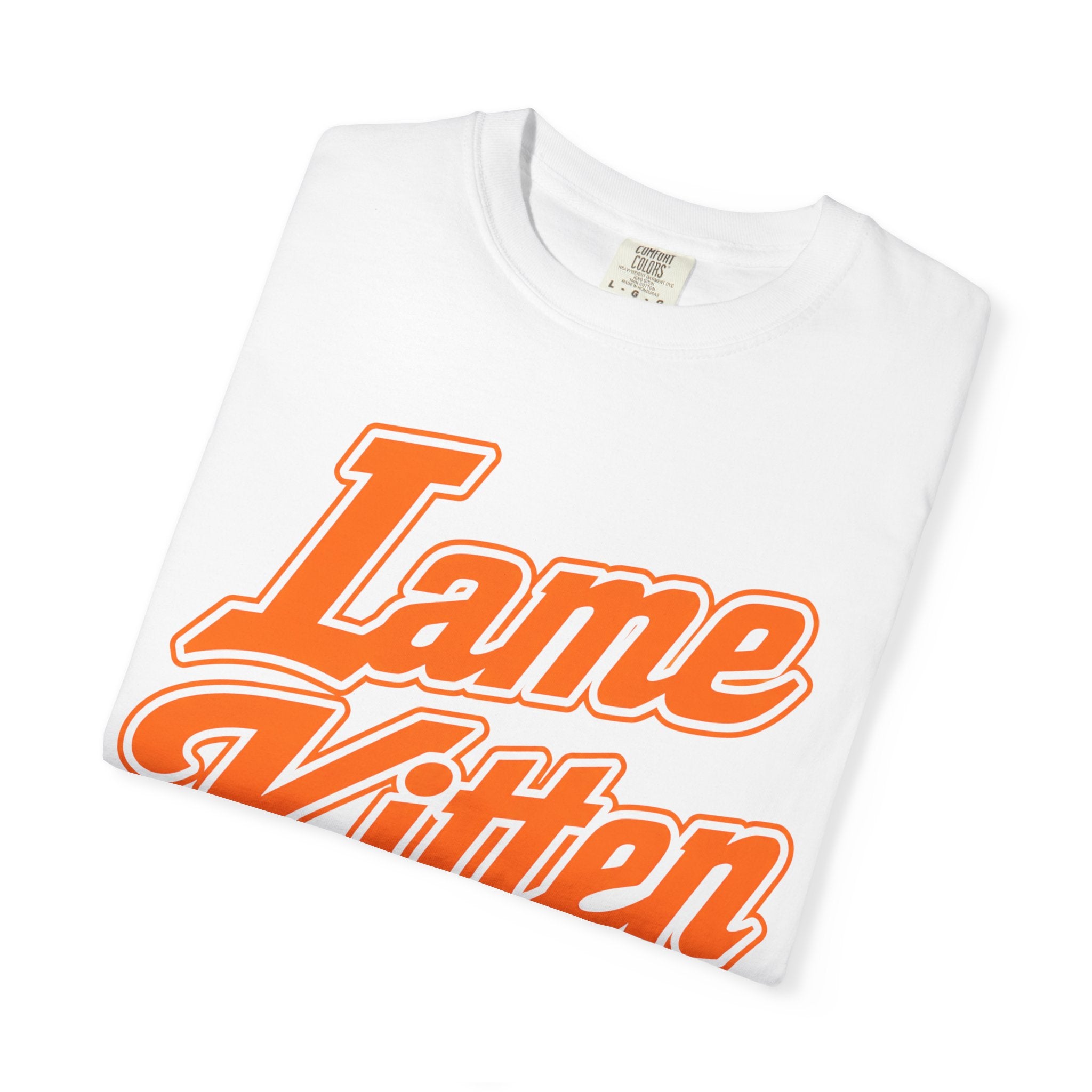 Lame Kitten Shirt, Tennessee Orange Game Day Tee, Knoxville Football Fan Shirt, Orange White Rivalry T-Shirt