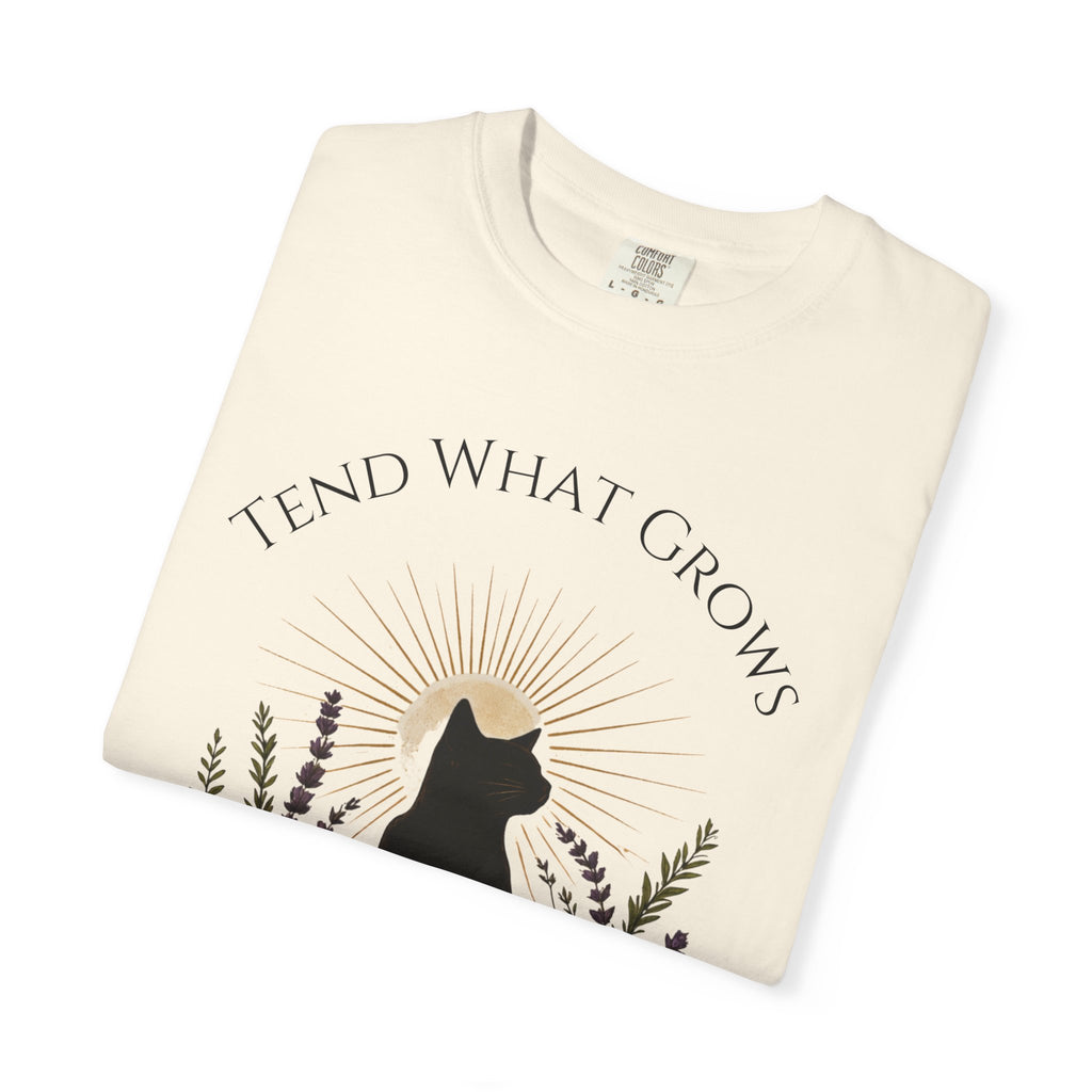 A botanical ritual-inspired shirt for slow living and everyday wear.