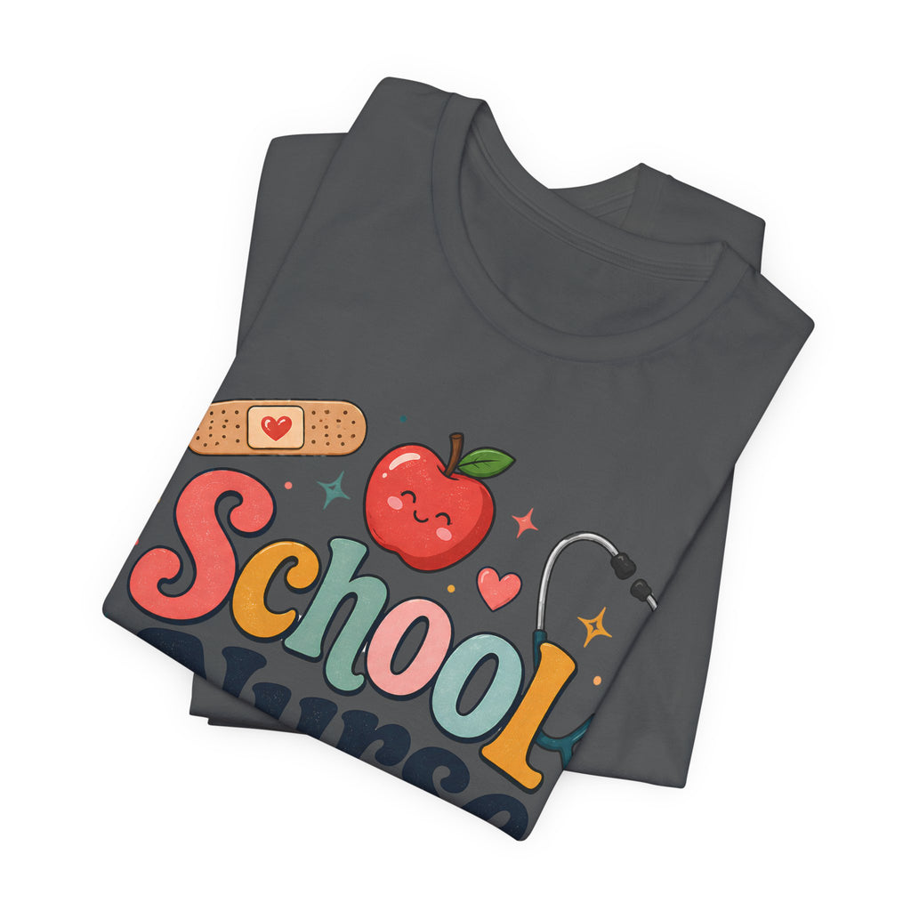 School Nurse Shirt, Cute Nurse Teacher Tee, School Nurse Gift, Nurse Appreciation Shirt, Back to School Nurse Tee, Pediatric Nurse Shirt
