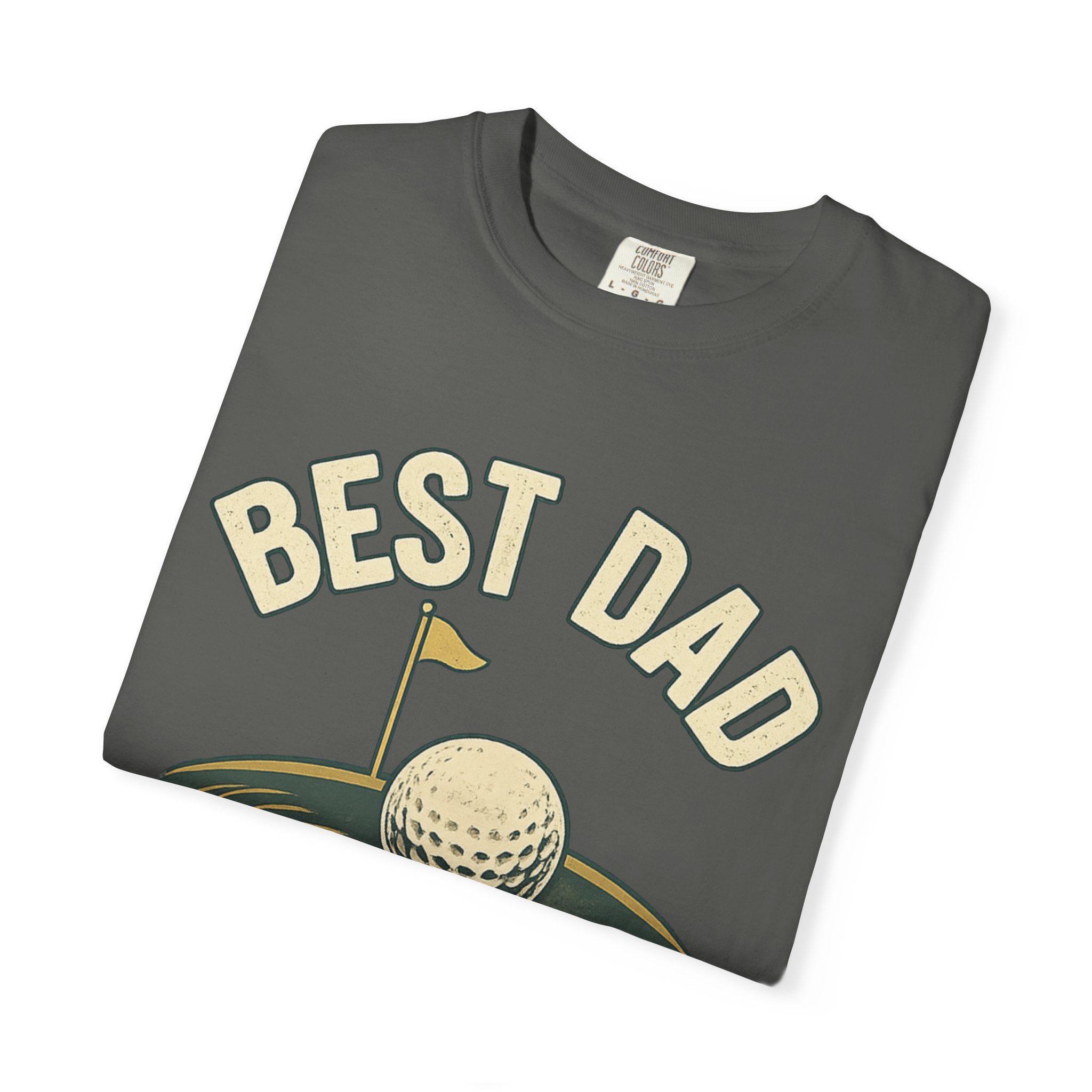 Best Dad By Par Shirt, Funny Golf Dad T-Shirt, Fathers Day Golf Tee, Retro Golf Shirt for Men, Golf Lover Gift, Vintage Dad Shirt
