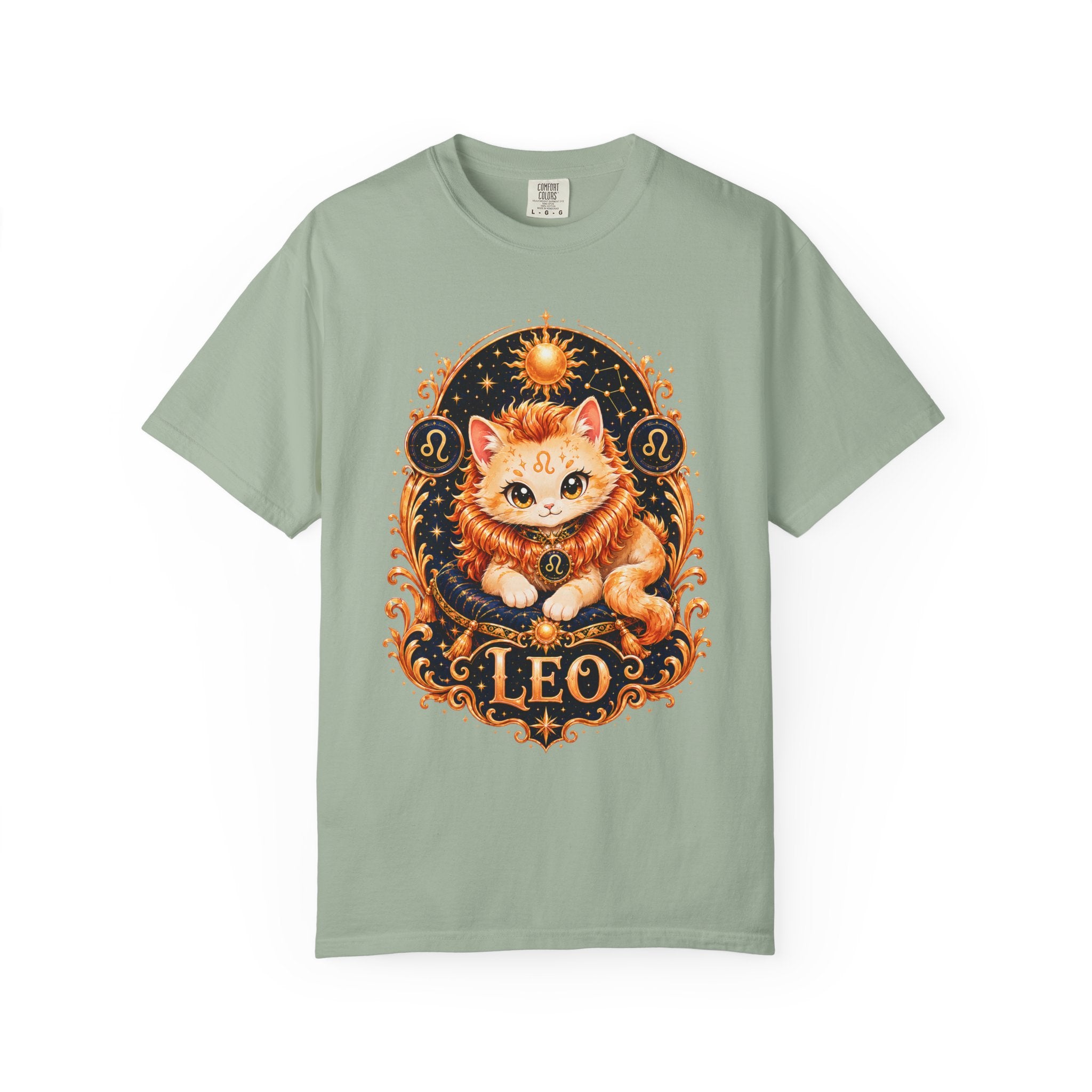 Leo Cat Astrology Shirt | Leo Zodiac T-Shirt