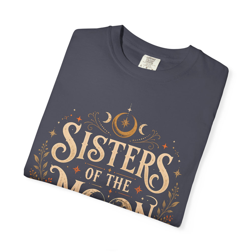 Sisters of the Moon Shirt, Witchy Halloween Shirt, Celestial Moon Tee, Witch Shirt, Spooky Season Shirt, Occult Graphic Tee, Fall Shirt