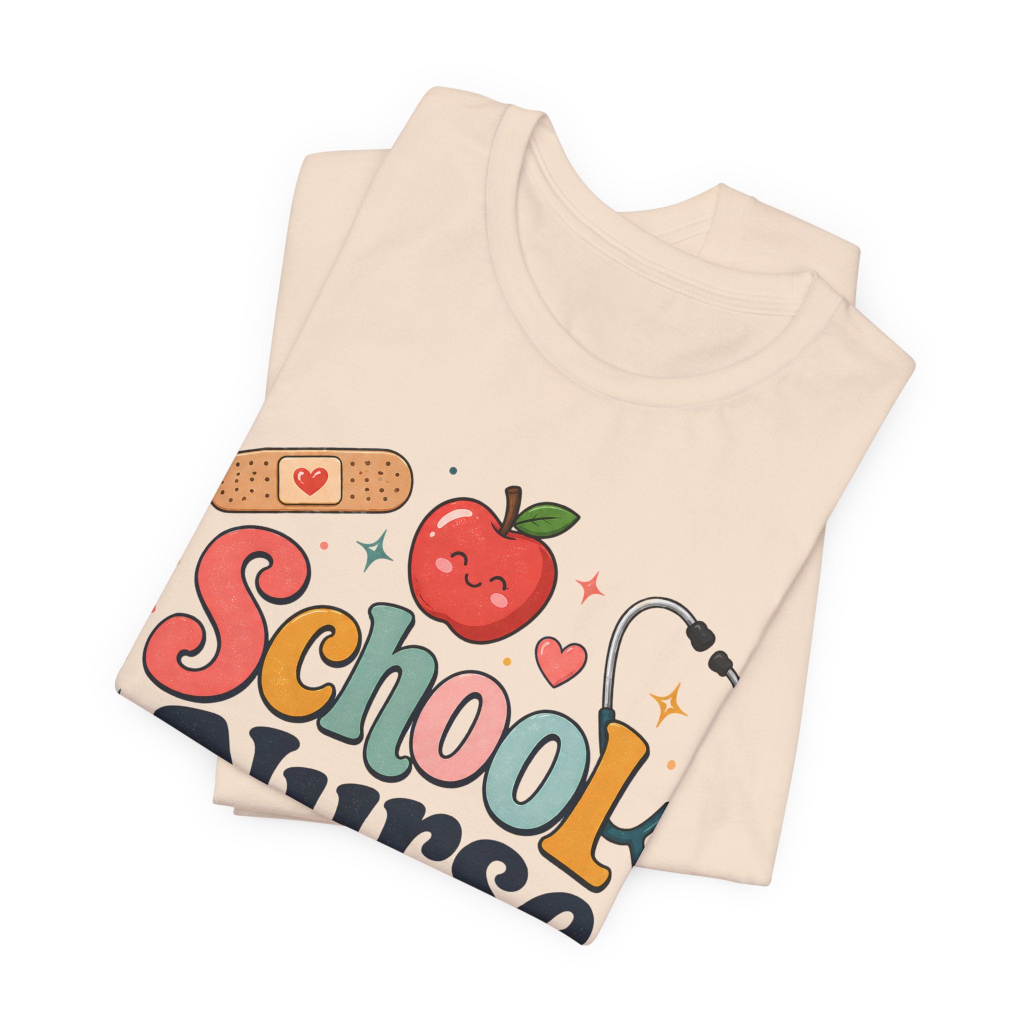 School Nurse Shirt, Cute Nurse Teacher Tee, School Nurse Gift, Nurse Appreciation Shirt, Back to School Nurse Tee, Pediatric Nurse Shirt
