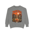 Pumpkin Hollow village scene Sweatshirt | Halloween pumpkin graphic