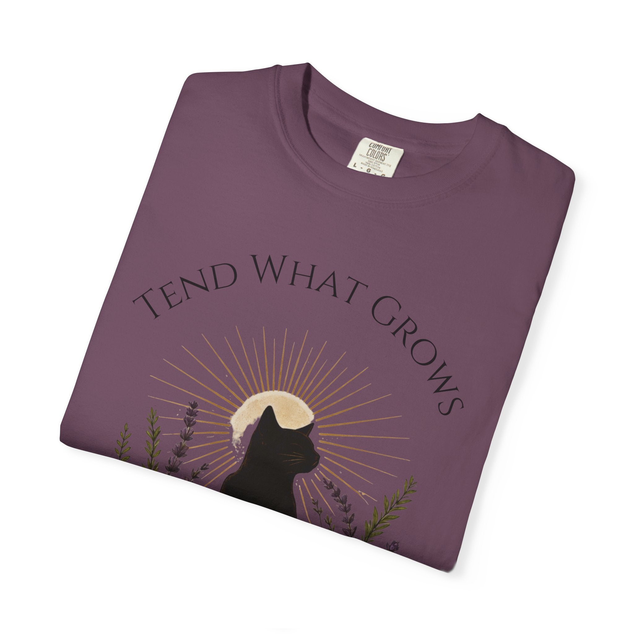 A botanical ritual-inspired shirt for slow living and everyday wear.