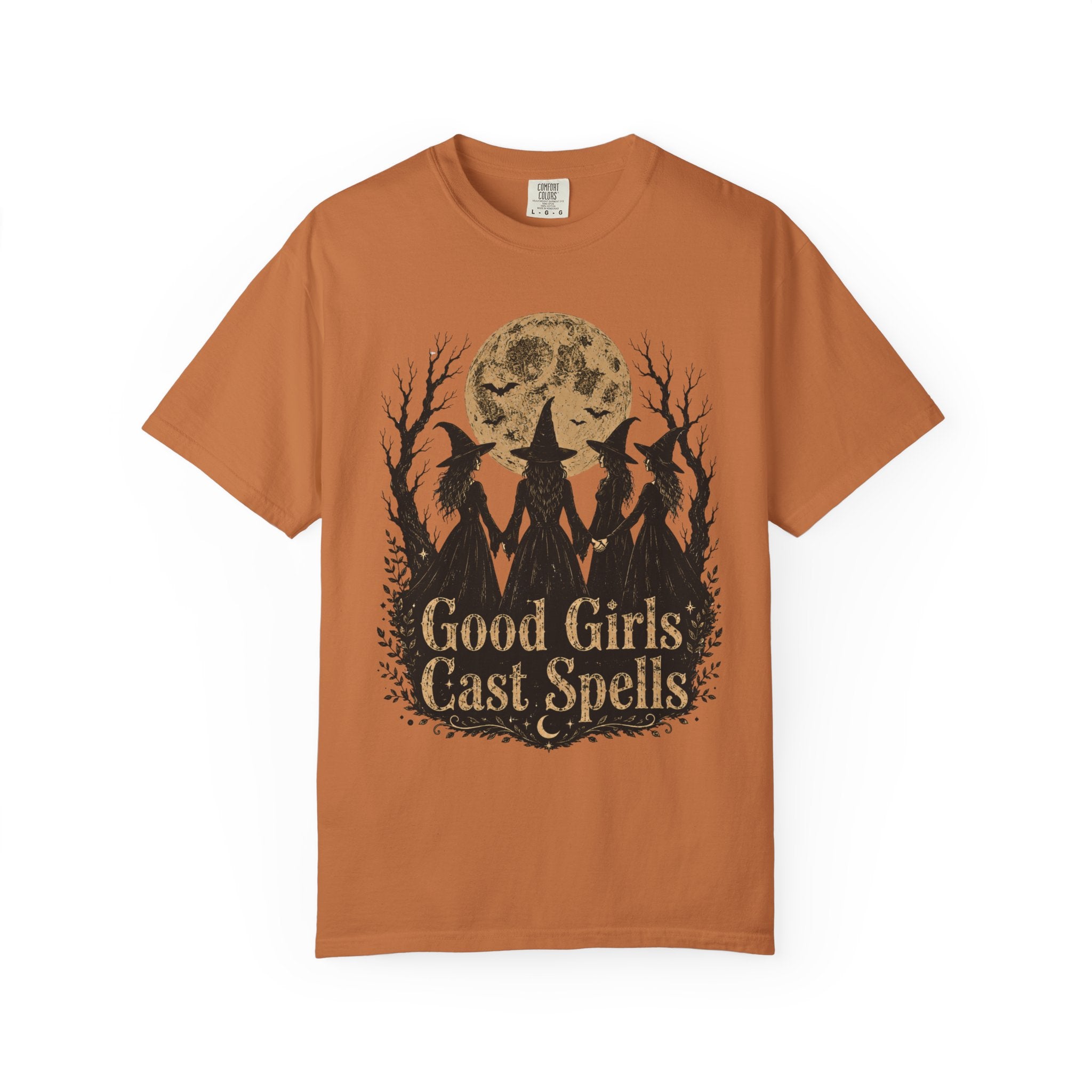 Good Girls Cast Spells Shirt, Witch Halloween Shirt, Witchy Graphic Tee, Spooky Season Shirt, Vintage Witch Shirt, Halloween Tee