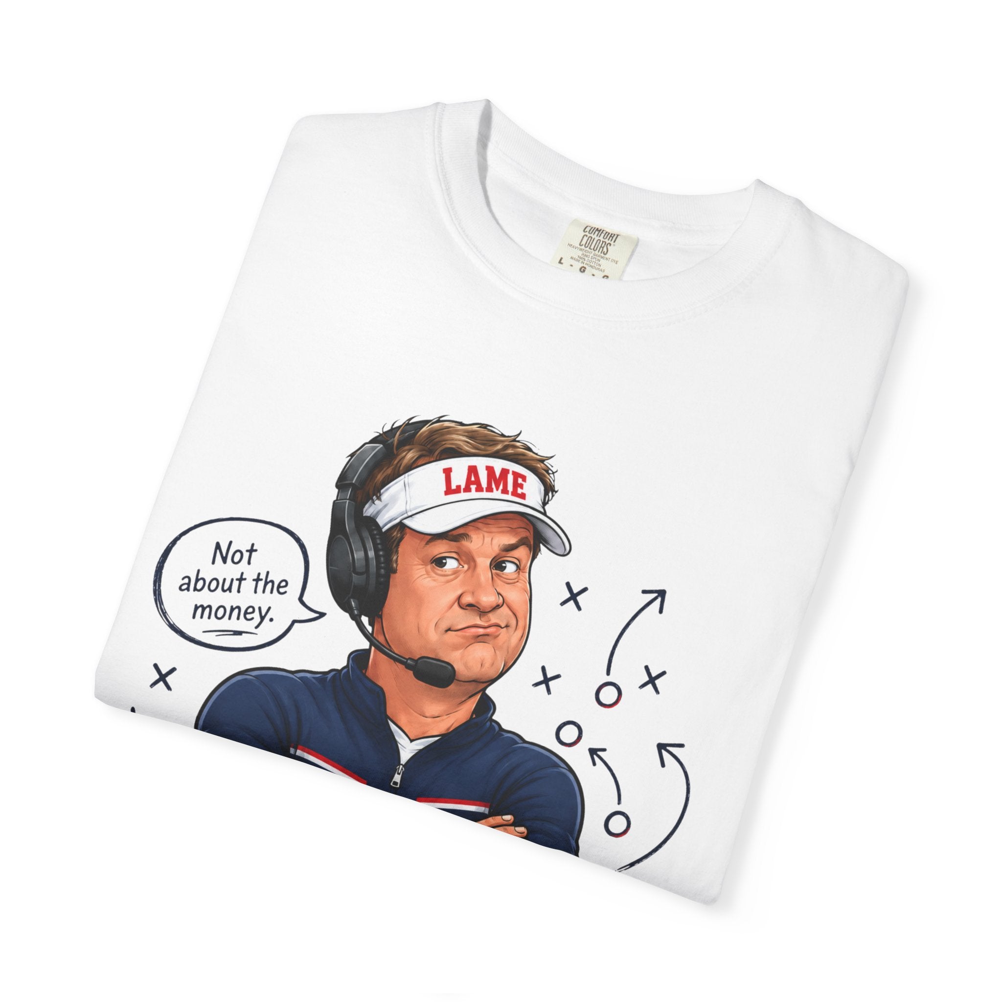 Lame Kitten Football Shirt, Ole Miss Inspired Parody Tee, Not About The Money Shirt, College Football Fan Gift, Rebels Gameday Shirt