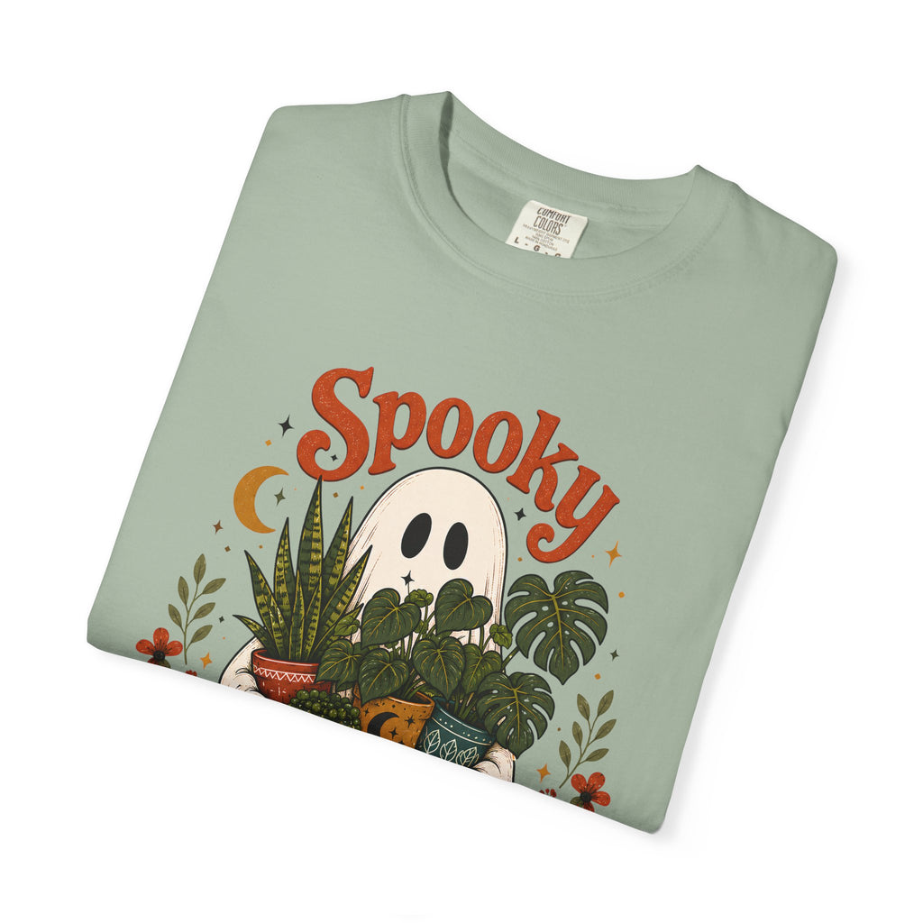 Spooky Plant Lady Halloween Shirt | Cute Pumpkin Potted Plants Tee