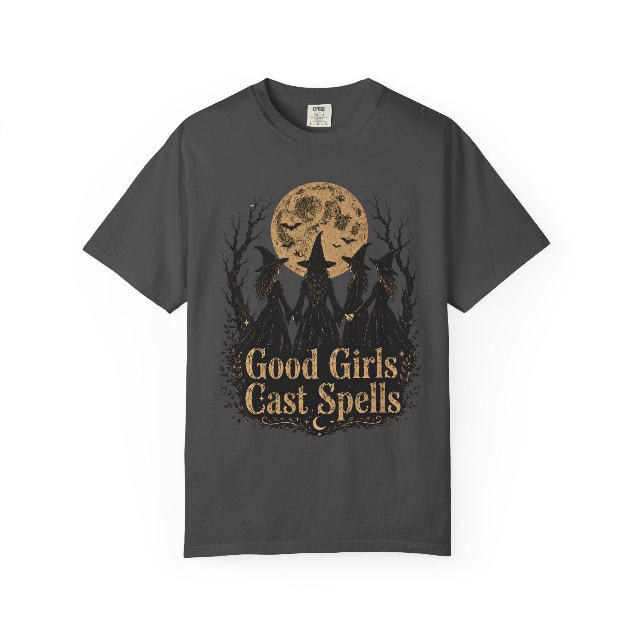 Good Girls Cast Spells Shirt, Witch Halloween Shirt, Witchy Graphic Tee, Spooky Season Shirt, Vintage Witch Shirt, Halloween Tee