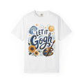Let It Gogh Shirt, Van Gogh Inspired Art Teacher Tee, Funny Artist Shirt, Sunflower Starry Night Style Graphic Tee, Painter Gift Shirt