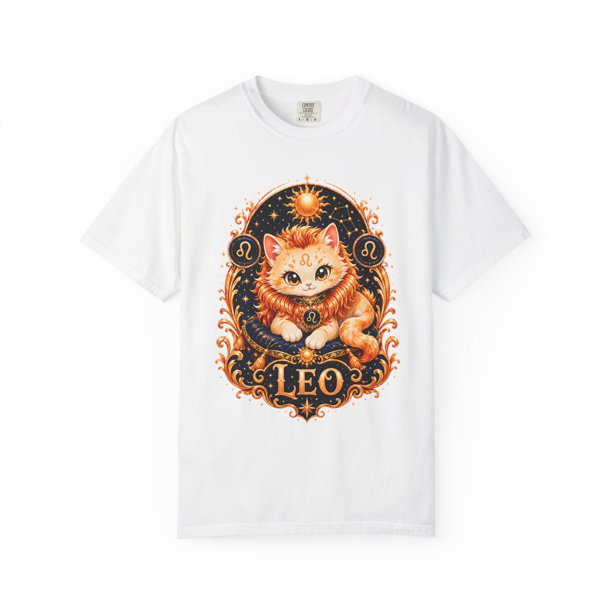 Leo Cat Astrology Shirt | Leo Zodiac T-Shirt