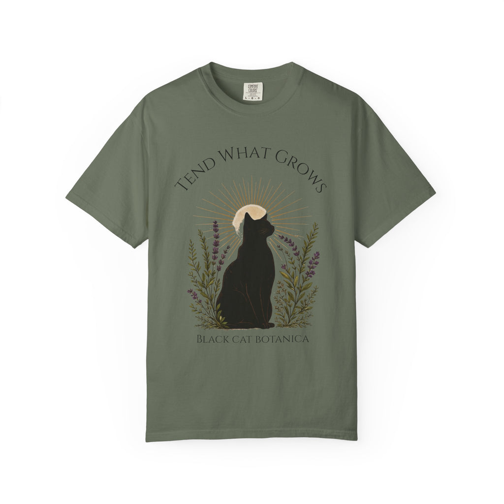 A botanical ritual-inspired shirt for slow living and everyday wear.