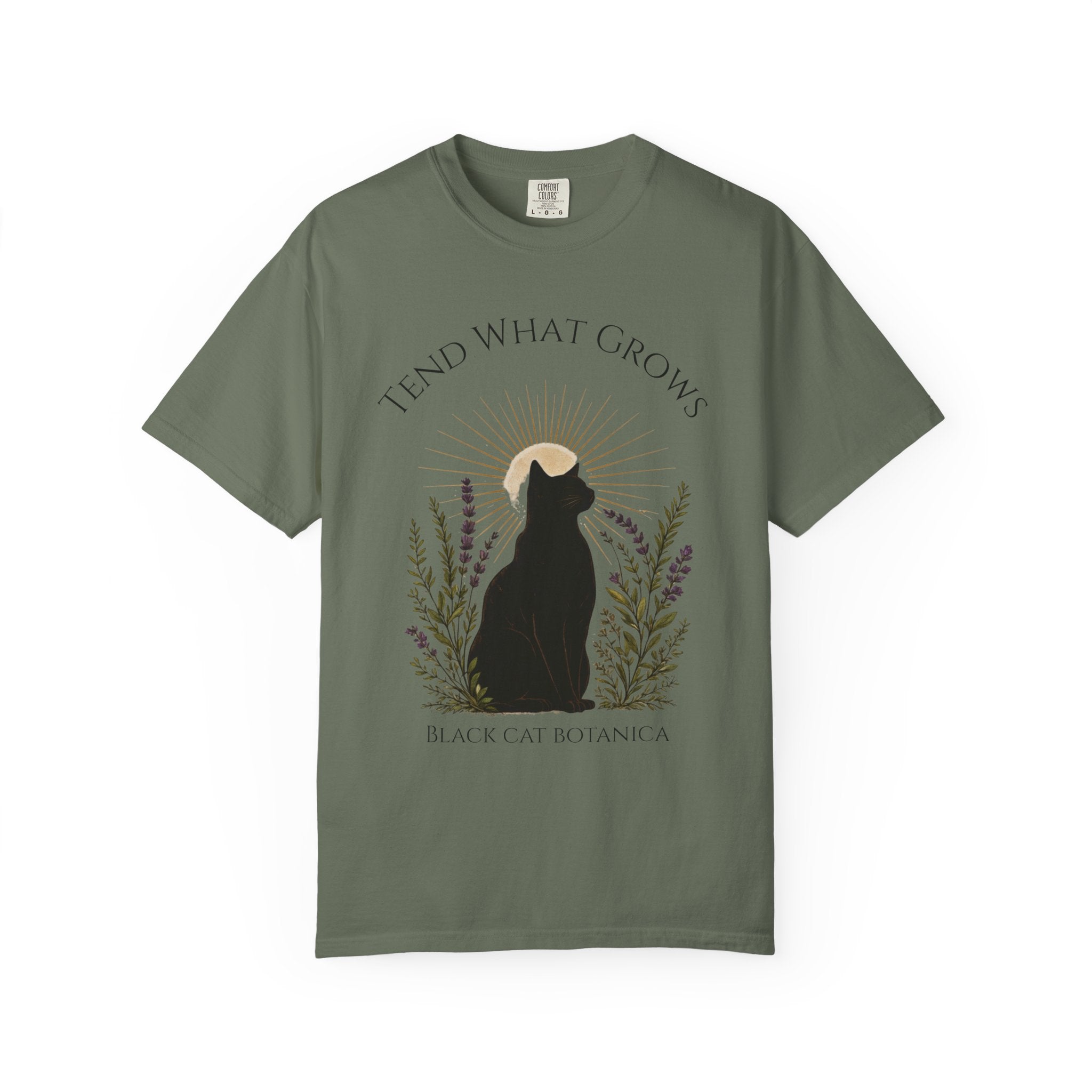A botanical ritual-inspired shirt for slow living and everyday wear.