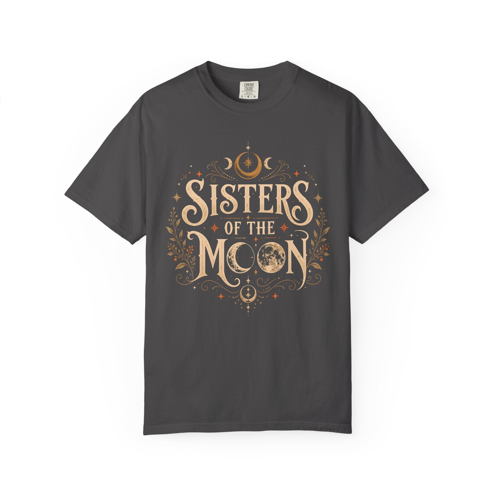 Sisters of the Moon Shirt, Witchy Halloween Shirt, Celestial Moon Tee, Witch Shirt, Spooky Season Shirt, Occult Graphic Tee, Fall Shirt