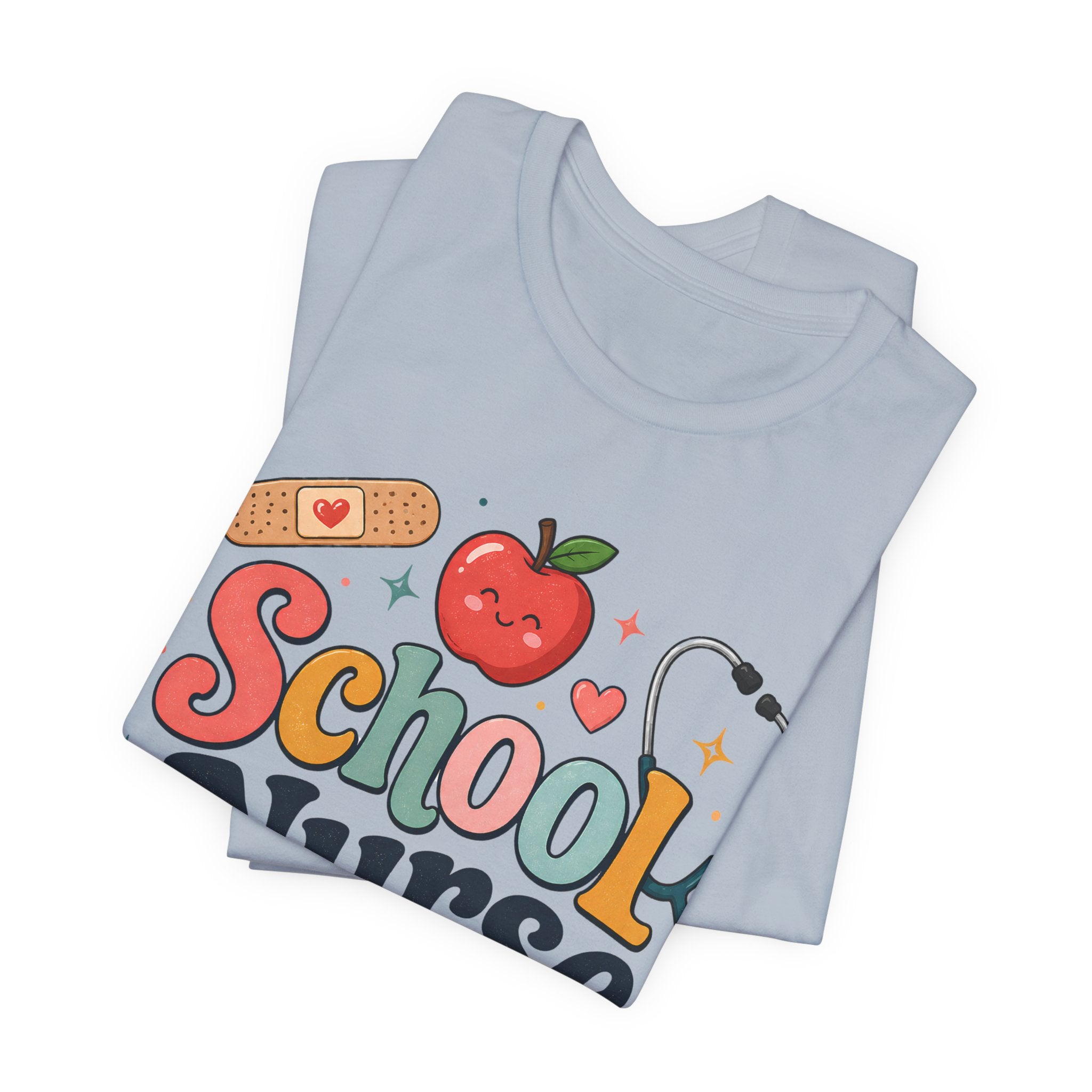 School Nurse Shirt, Cute Nurse Teacher Tee, School Nurse Gift, Nurse Appreciation Shirt, Back to School Nurse Tee, Pediatric Nurse Shirt