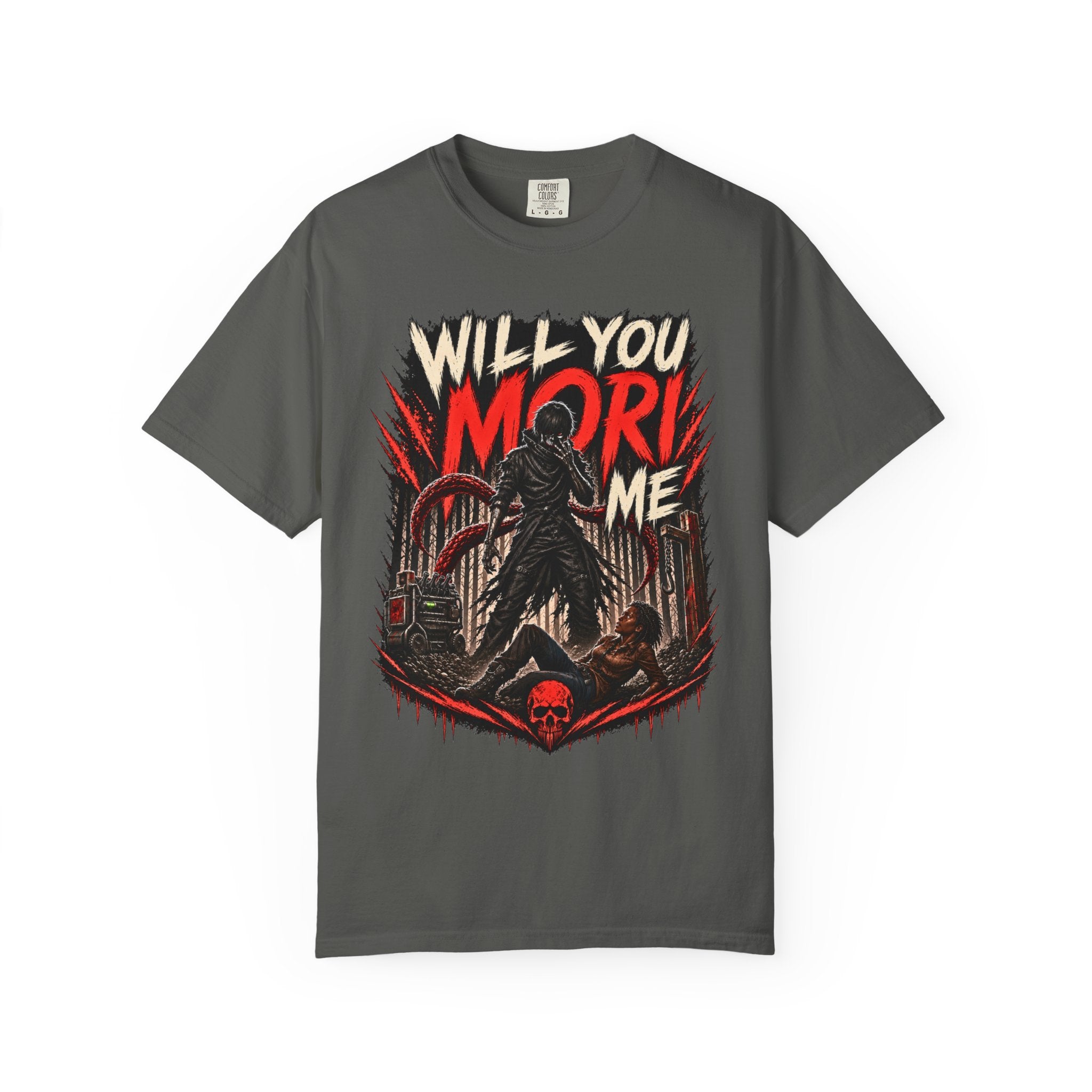 Will You Mori Me Shirt, Horror Gamer Tee, Dead by Daylight Inspired Shirt, DBD Fan Gift, Behaviour Games Horror Tee