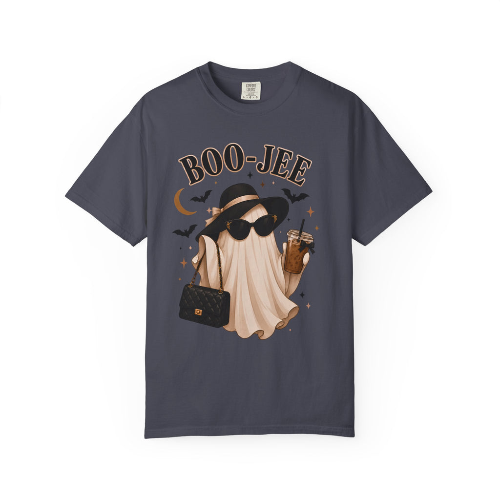 Boo Jee Ghost Shirt, Cute Halloween Shirt, Coquette Ghost Tee, Trendy Fall Shirt, Bougie Ghost Shirt, Halloween Coffee Shirt, Spooky Season