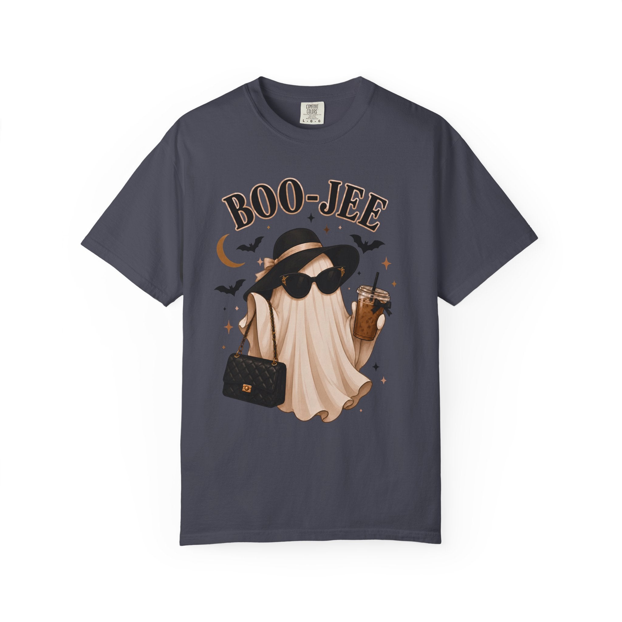 Boo Jee Ghost Shirt, Cute Halloween Shirt, Coquette Ghost Tee, Trendy Fall Shirt, Bougie Ghost Shirt, Halloween Coffee Shirt, Spooky Season