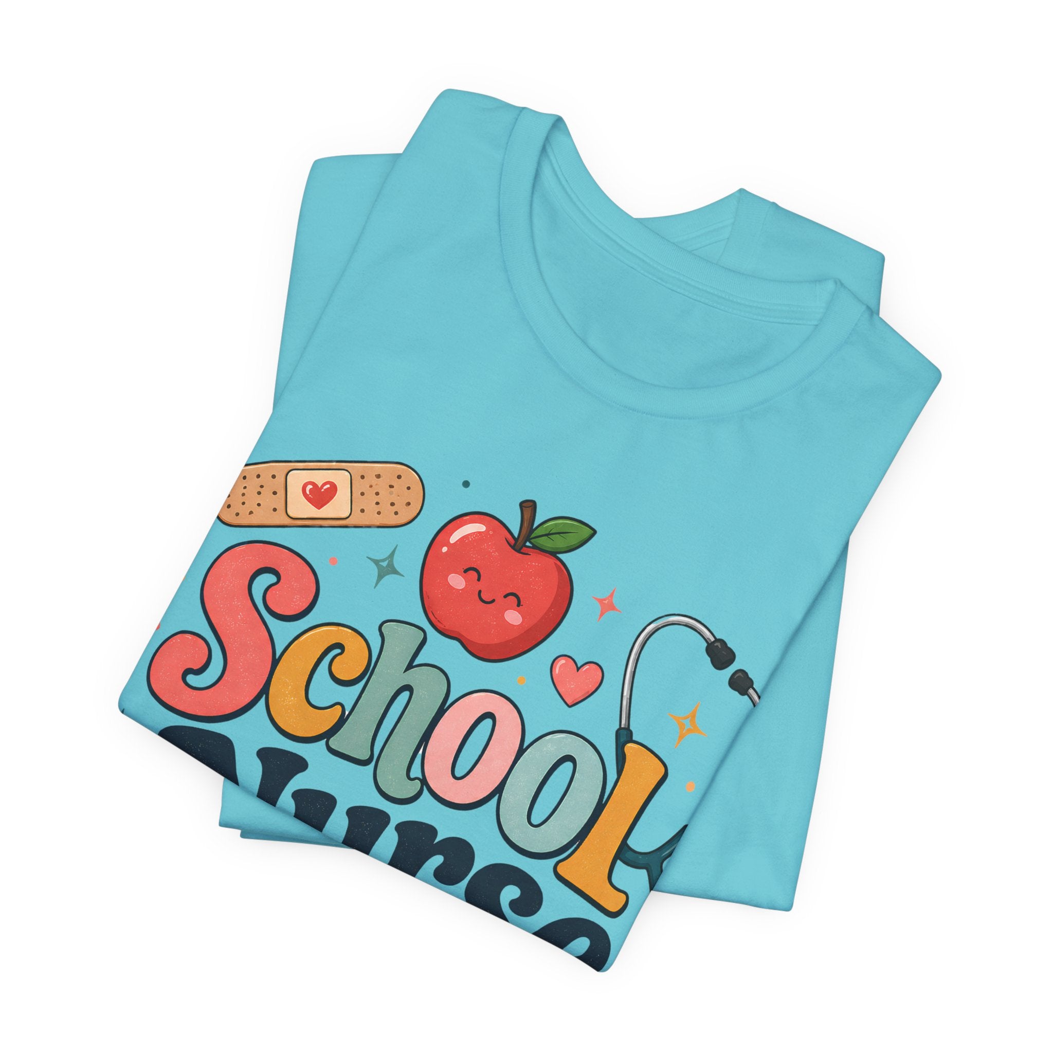 School Nurse Shirt, Cute Nurse Teacher Tee, School Nurse Gift, Nurse Appreciation Shirt, Back to School Nurse Tee, Pediatric Nurse Shirt