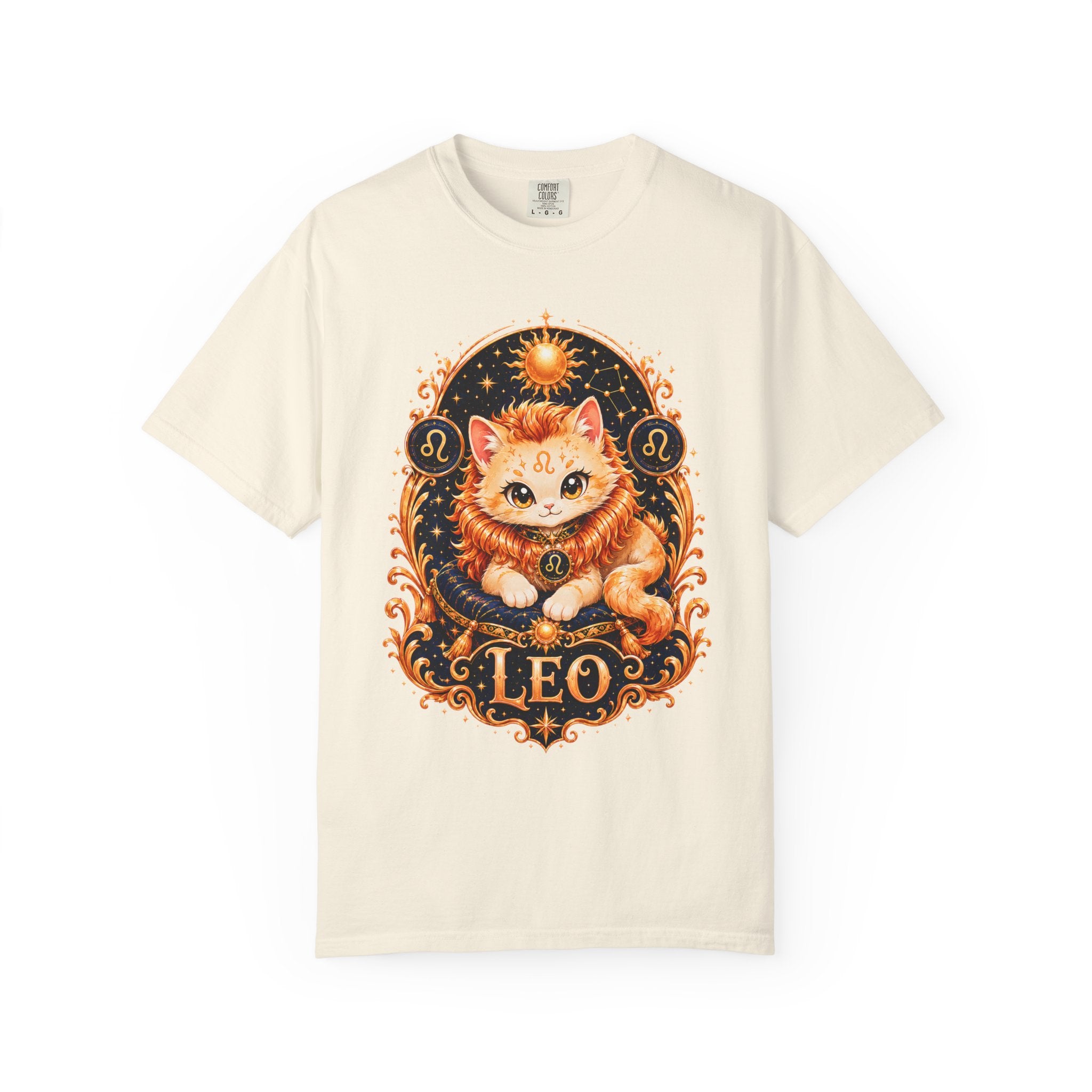 Leo Cat Astrology Shirt | Leo Zodiac T-Shirt