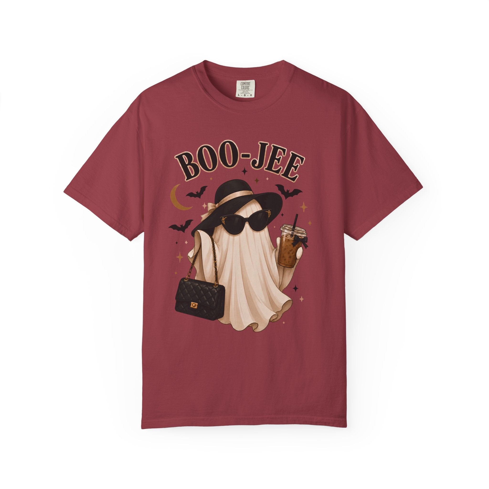 Boo Jee Ghost Shirt, Cute Halloween Shirt, Coquette Ghost Tee, Trendy Fall Shirt, Bougie Ghost Shirt, Halloween Coffee Shirt, Spooky Season