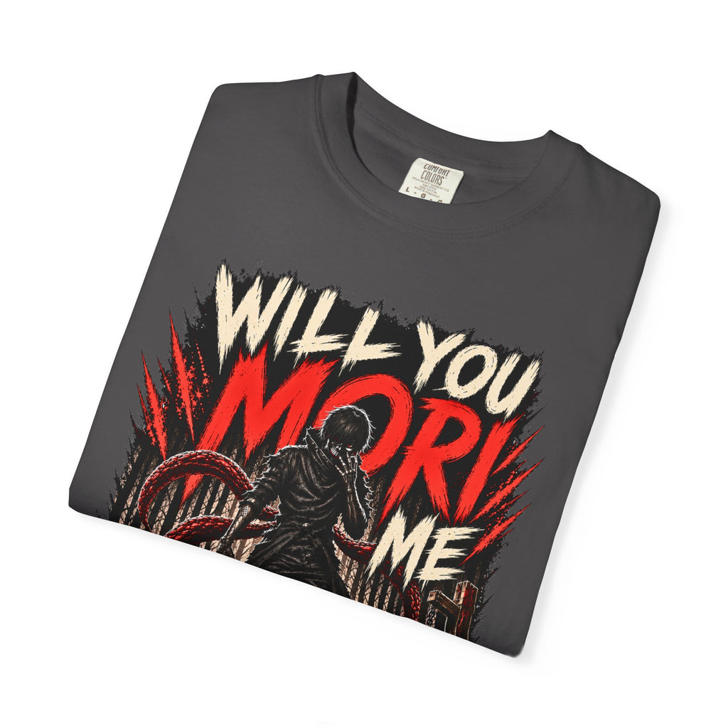 Will You Mori Me Shirt, Horror Gamer Tee, Dead by Daylight Inspired Shirt, DBD Fan Gift, Behaviour Games Horror Tee