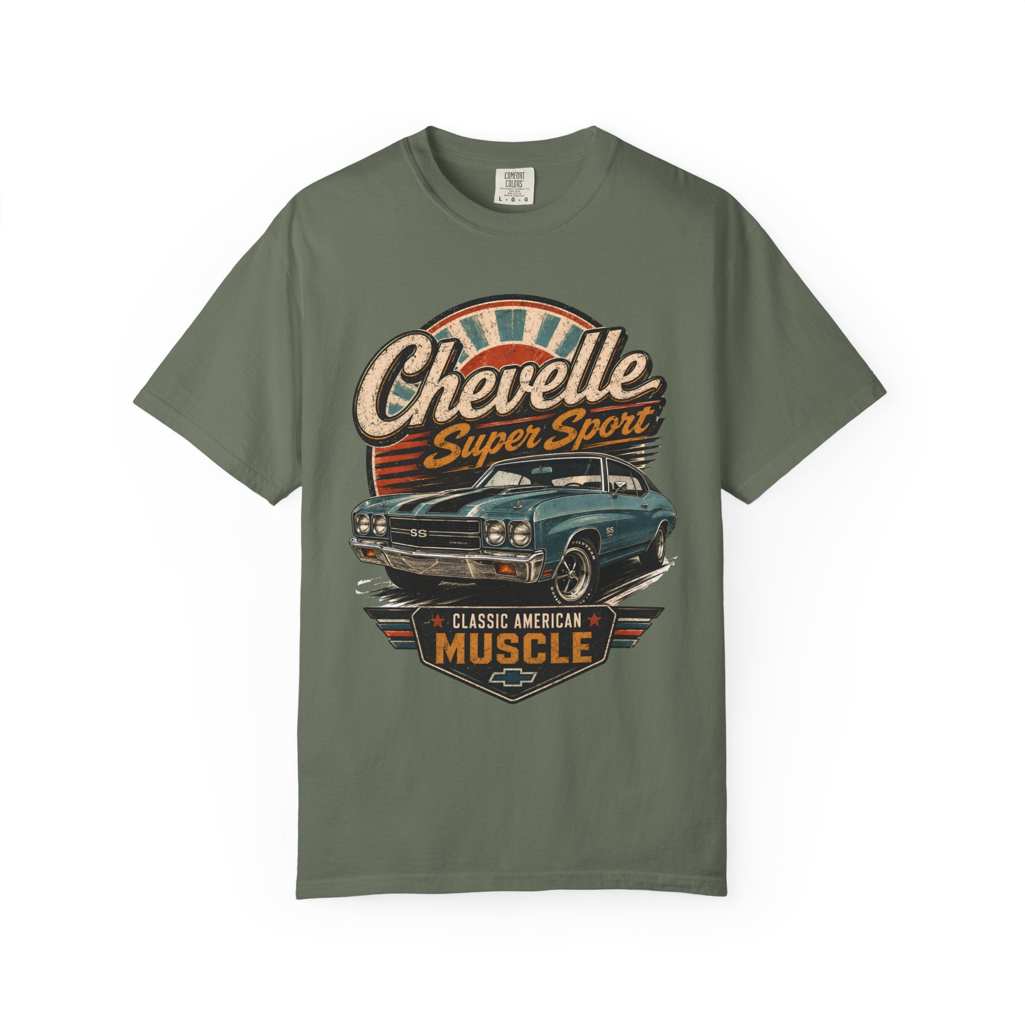 Chevelle Super Sport Classic American Muscle T-Shirt | Vintage Car Graphic