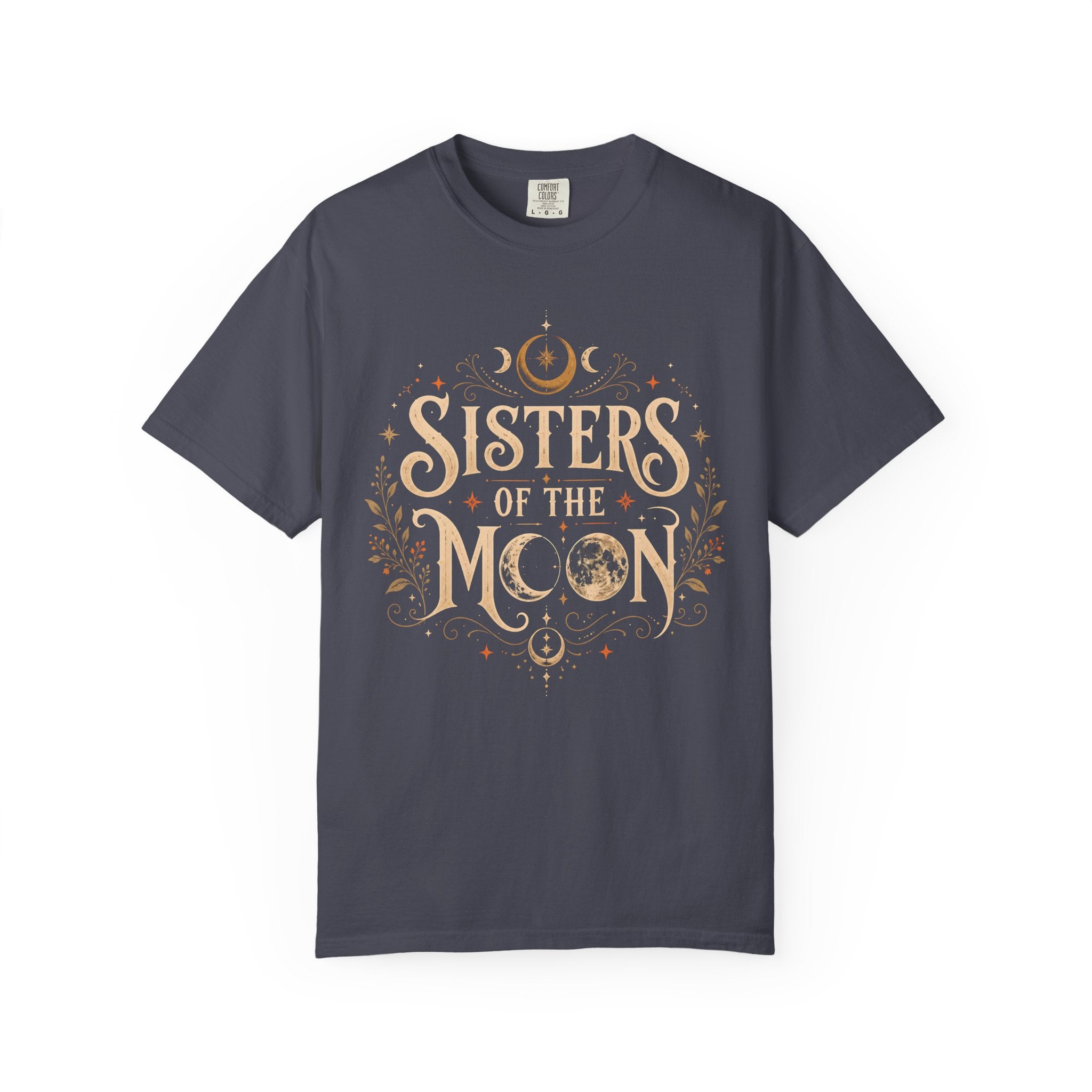Sisters of the Moon Shirt, Witchy Halloween Shirt, Celestial Moon Tee, Witch Shirt, Spooky Season Shirt, Occult Graphic Tee, Fall Shirt