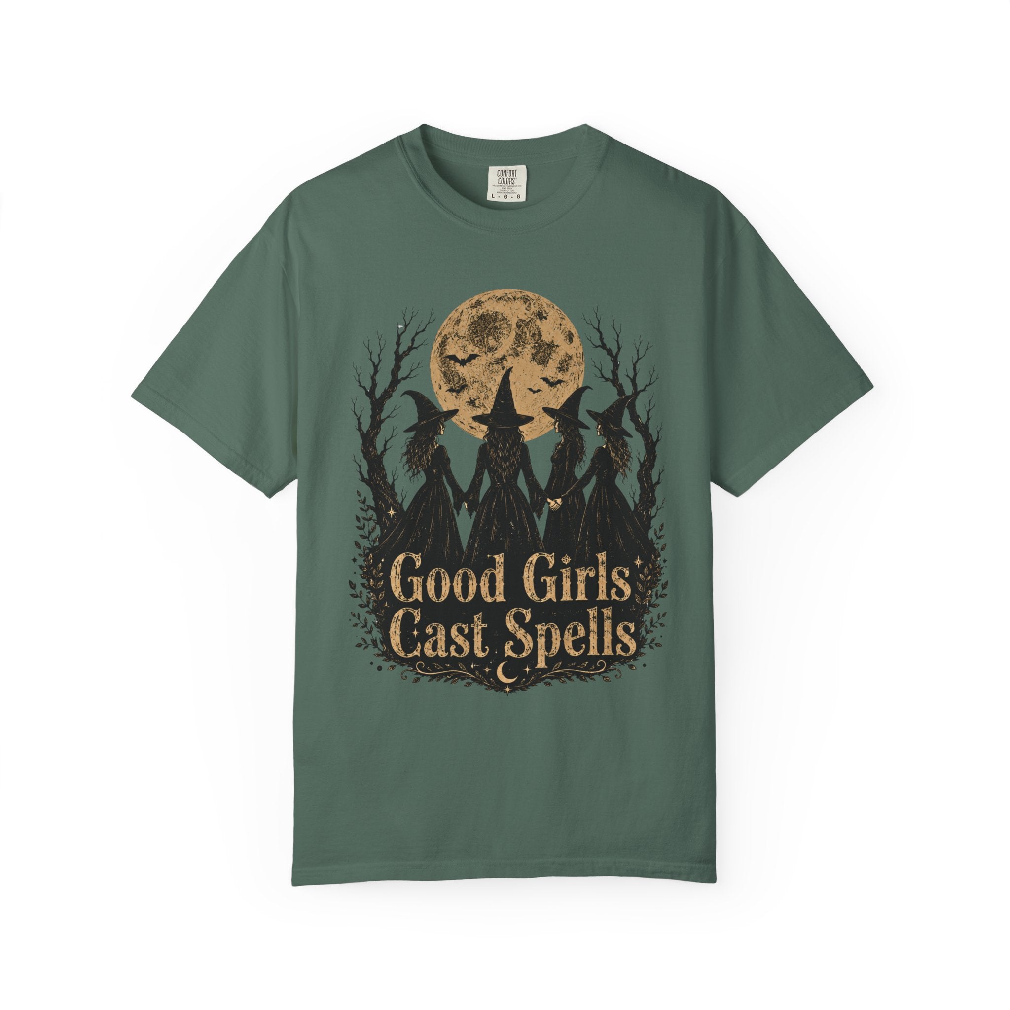 Good Girls Cast Spells Shirt, Witch Halloween Shirt, Witchy Graphic Tee, Spooky Season Shirt, Vintage Witch Shirt, Halloween Tee