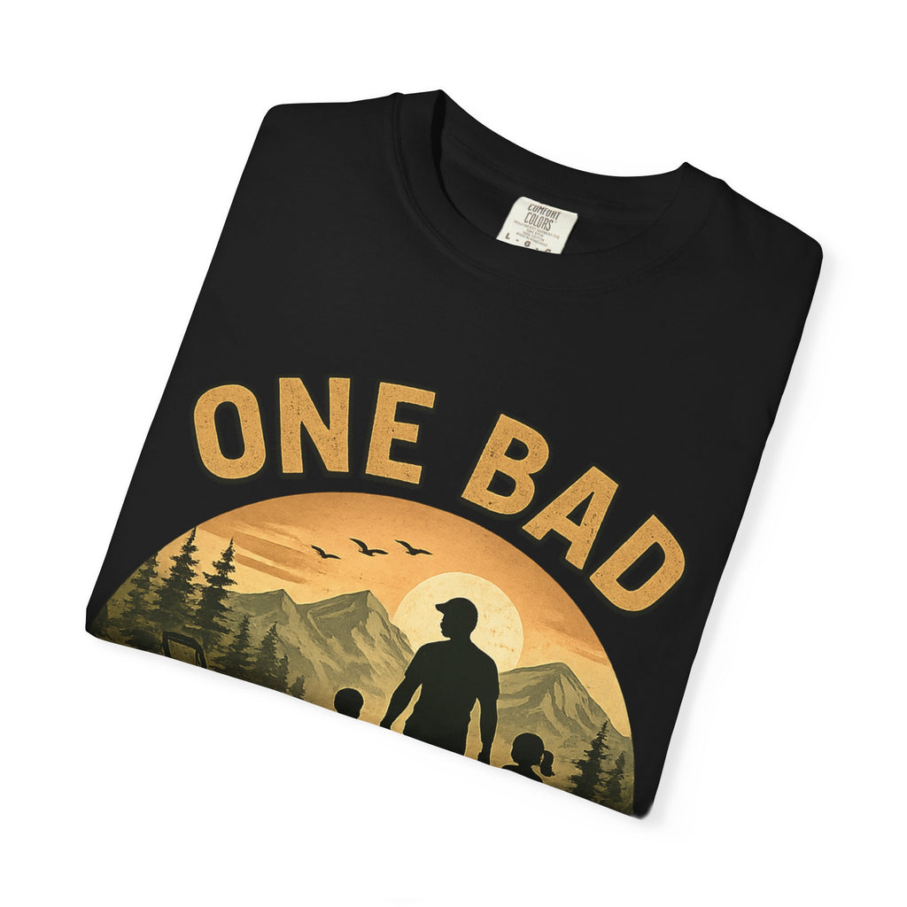 One Bad Mowfo Shirt, Funny Dad Mowing Tee, Fathers Day Gift for Dad, Lawn Mower Dad Shirt, Outdoor Dad Graphic Tee, Retro Dad Shirt