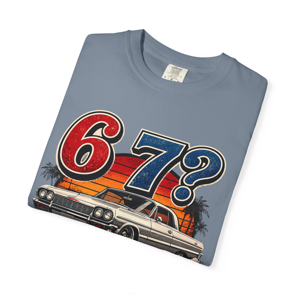 67? I Grew Up In That 64 Era Shirt, Classic Impala Car Tee, Vintage Lowrider Graphic Shirt, Funny Car Lover Gift