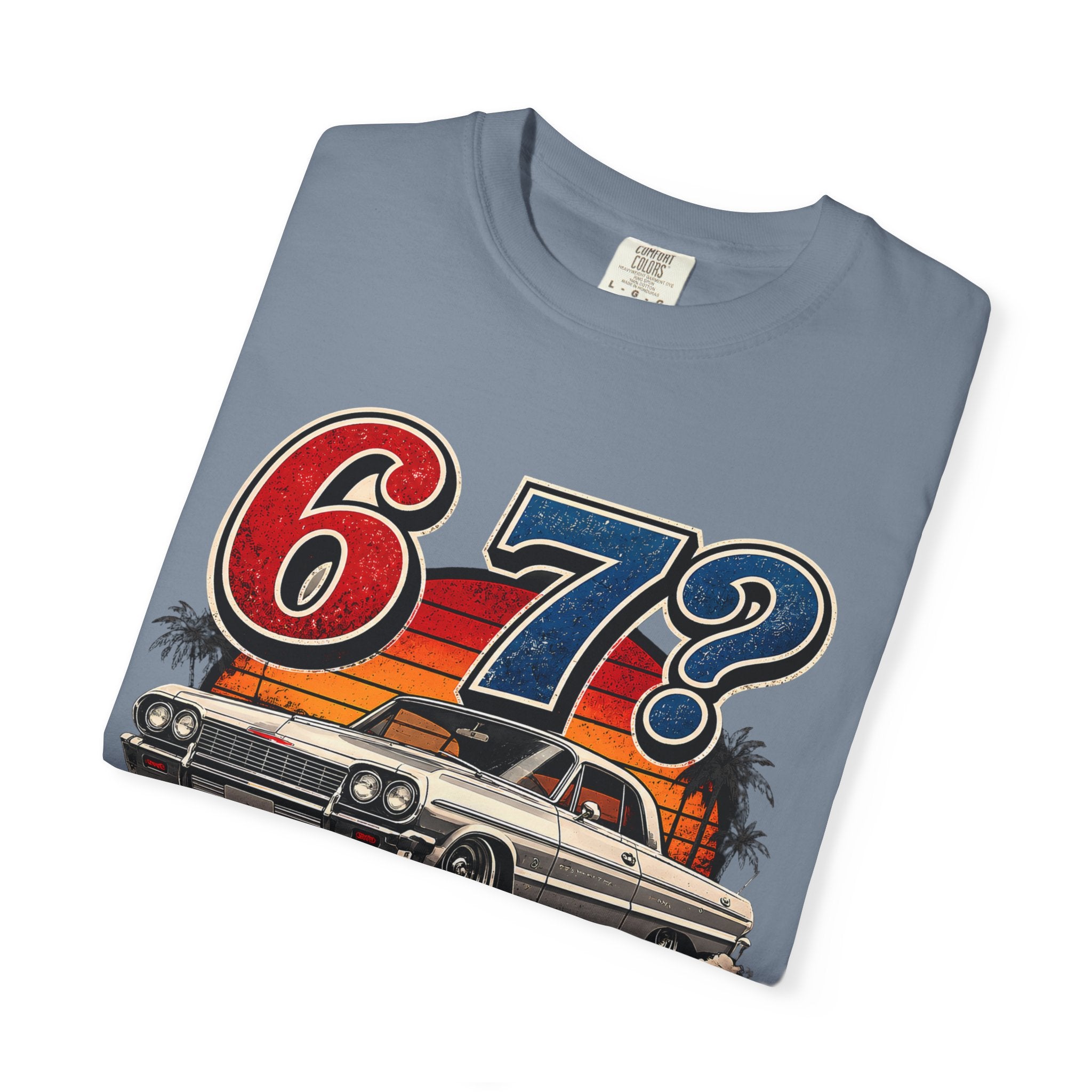 67? I Grew Up In That 64 Era Shirt, Classic Impala Car Tee, Vintage Lowrider Graphic Shirt, Funny Car Lover Gift