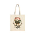 Spooky Plant Lady Tote Bag | Halloween Plant Lover Tote