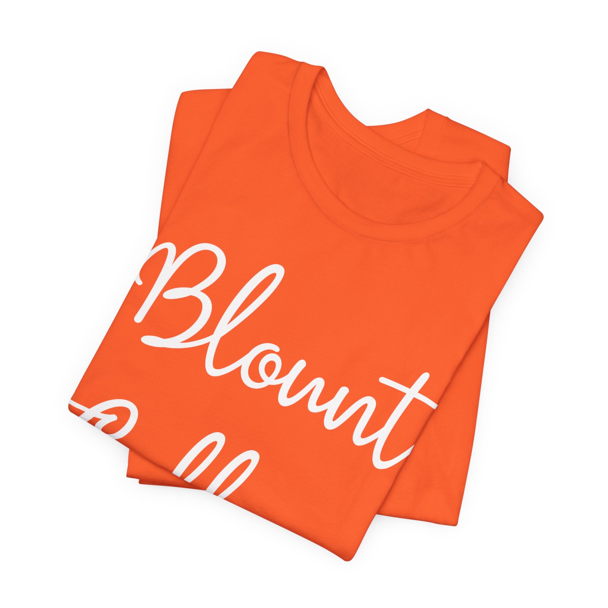 Blount College Shirt, Orange College Game Day Tee, Tennessee Football Fan Shirt, Knoxville Tailgate Shirt, University Inspired Orange Tee