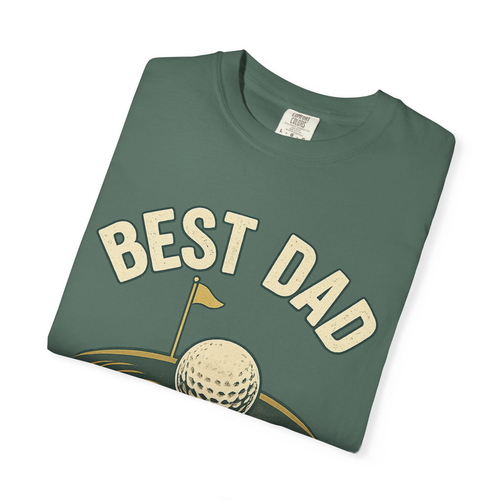Best Dad By Par Shirt, Funny Golf Dad T-Shirt, Fathers Day Golf Tee, Retro Golf Shirt for Men, Golf Lover Gift, Vintage Dad Shirt